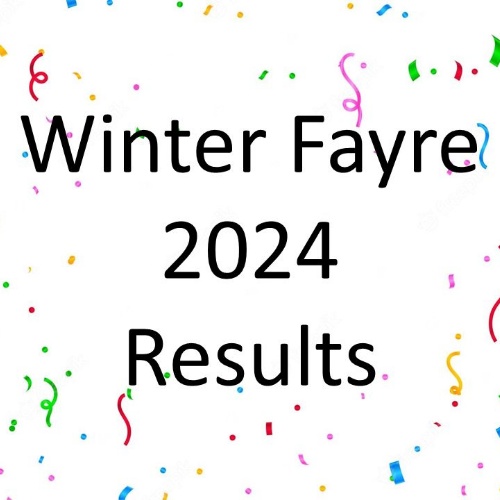 Winter Fayre 2024 fundraising results